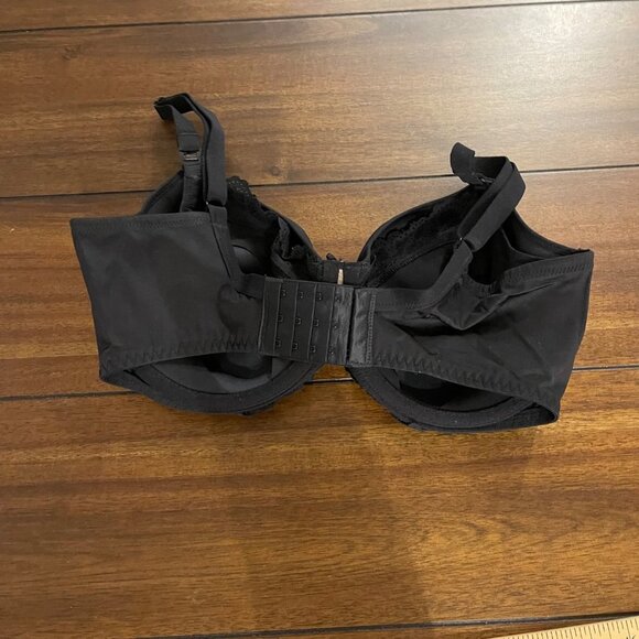 NWOT Wacoal Women's Maternity Wire-Free Bra in Black Size 36DD - Picture 4 of 13